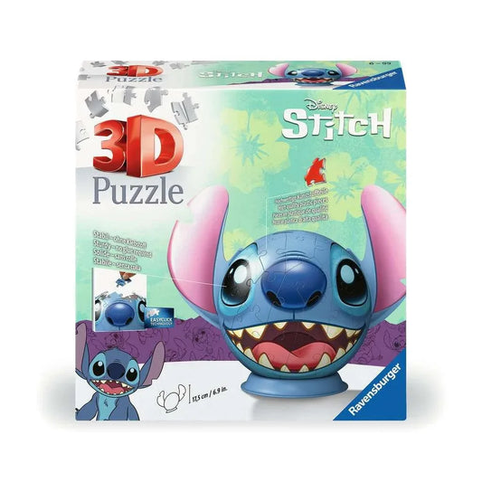 Stitch Head 77 Piece 3D Jigsaw Puzzle Ravensburger - BIG FRENCHIES