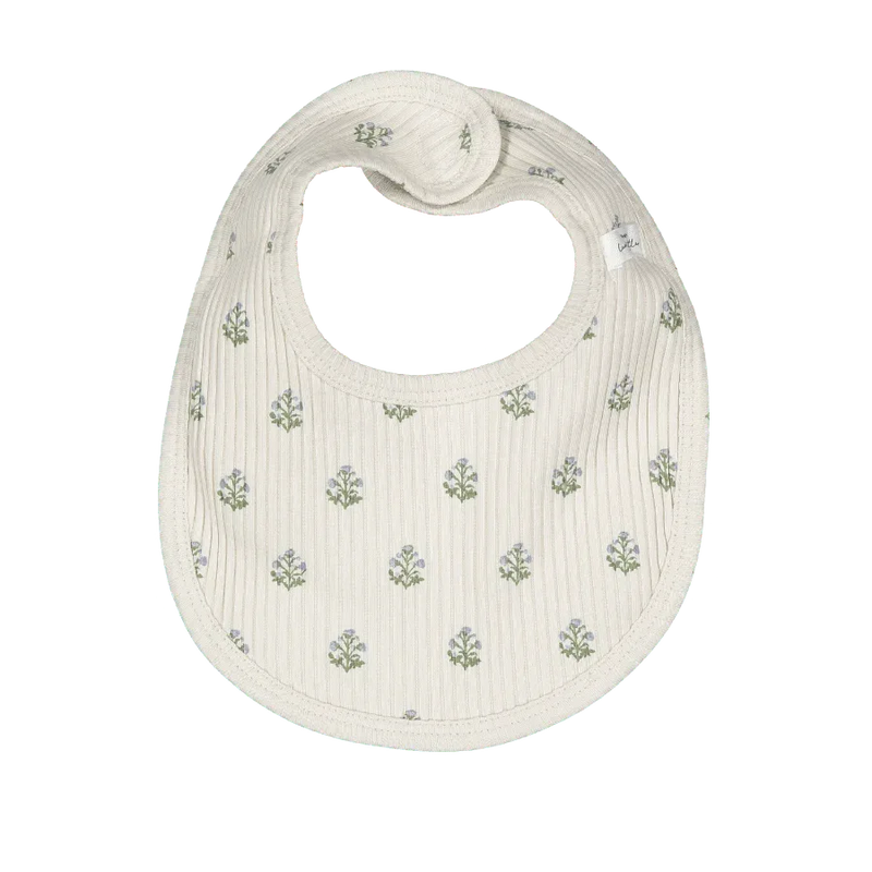 The Printed Bib - Zara Blue - BIG FRENCHIES