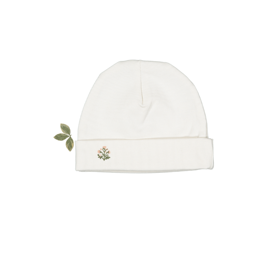 The Printed Hat - Zara Embroider Pink