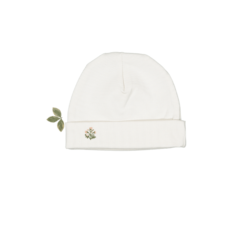 The Printed Hat - Zara Embroider Pink-Hat-BIG FRENCHIES-Lovely Littles