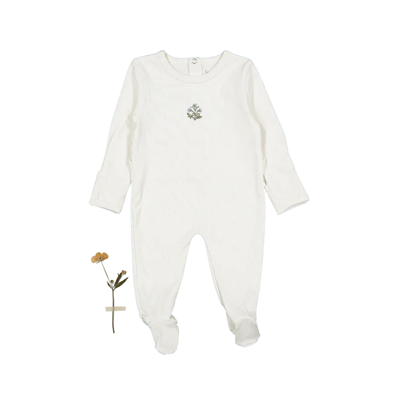 The Printed Romper - Zara Embroider Blue - BIG FRENCHIES
