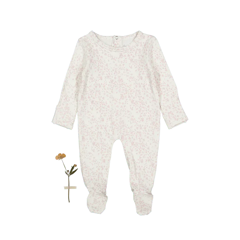The Printed Romper - Flutter Pink - BIG FRENCHIES