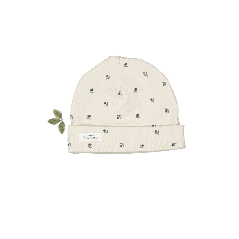 The Printed Hat - Mini Stitch Blue-Hat-BIG FRENCHIES-Lovely Littles