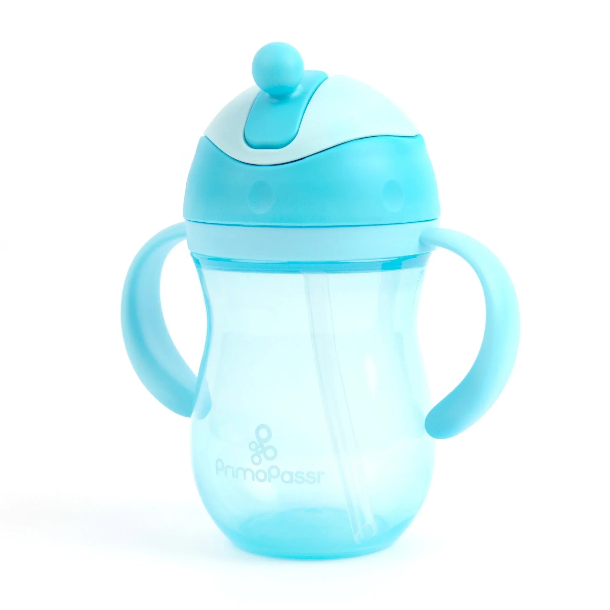 Primo Passi Straw Cup in Blue (9oz) - BIG FRENCHIES