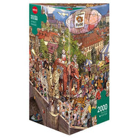Street Parade Circus 2000 Piece Jigsaw Puzzle Heye
