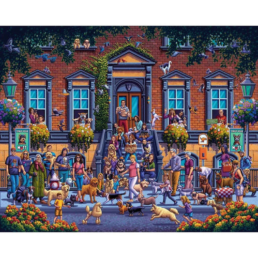 Strut Your Mutt 300 Piece Jigsaw Puzzle Dowdle