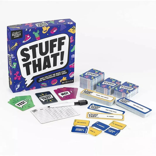 Stuff That! - Persuasive Party Game - Professor Puzzle - BIG FRENCHIES