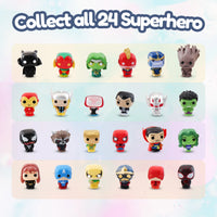 EvolutionUSA 1pc Red Epic Superhero Bath Bombs for Kids, Super Hero Bath Bomb with Toy Inside, Lush Childrens Bathbomb, Organic Bathbomb with Surprise Inside, Fizzy Fun Superhero Bath Ball - BIG FRENCHIES