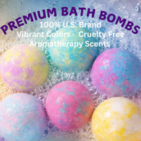 EvolutionUSA Epic Superhero Bath Bombs for Kids, 6 Super Hero Bath Bombs with Toy Inside Bathbombs, Spiderman Bathbomb with Surprise Inside, Bath Balls for Marvel Lovers, Easter Childrens Bath - BIG FRENCHIES
