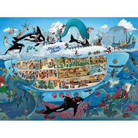 Submarine Fun 1500 Piece Jigsaw Puzzle Heye
