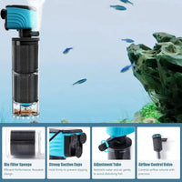 Submersible Aquarium Filter 450 GPH for 50–300 Gallon Fish & Turtle Tanks