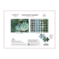 Succulent Garden Double-Sided 500 Piece Jigsaw Puzzle Galison - BIG FRENCHIES