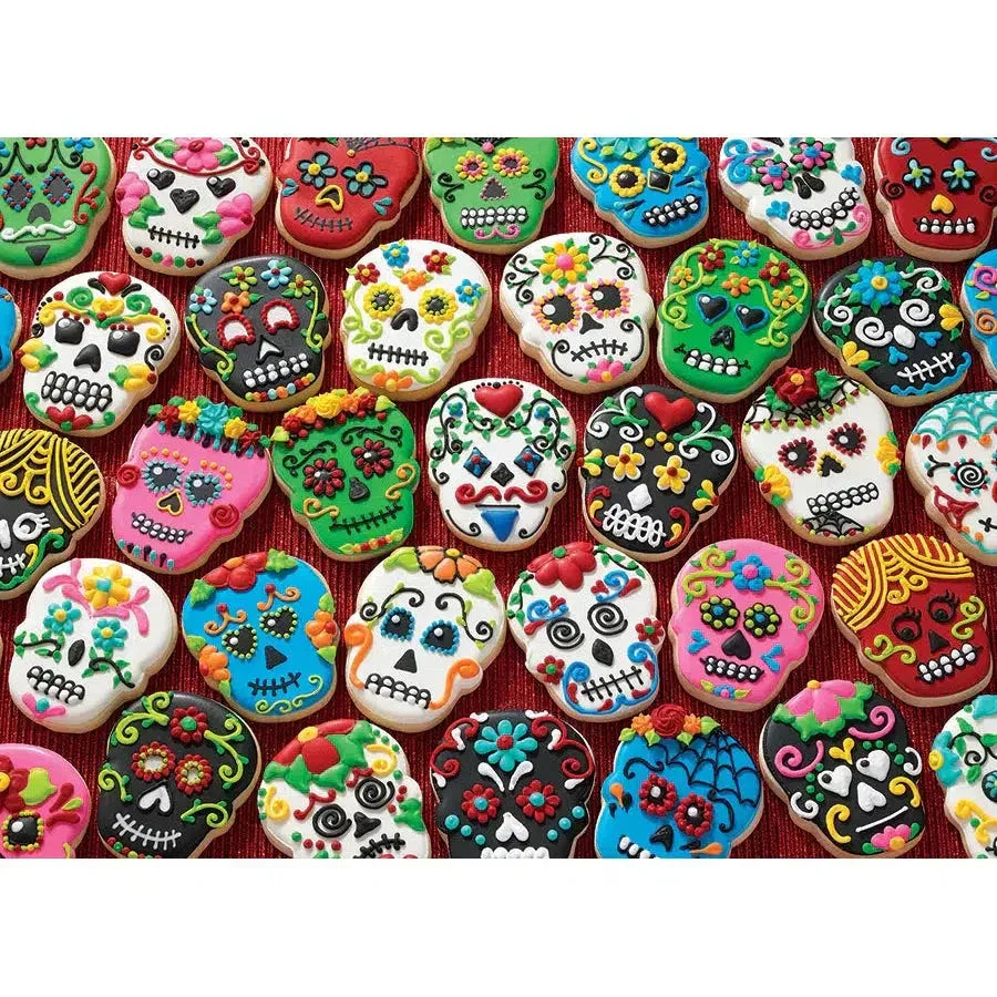 Sugar Skull Cookies 1000 Piece Jigsaw Puzzle Cobble Hill - BIG FRENCHIES