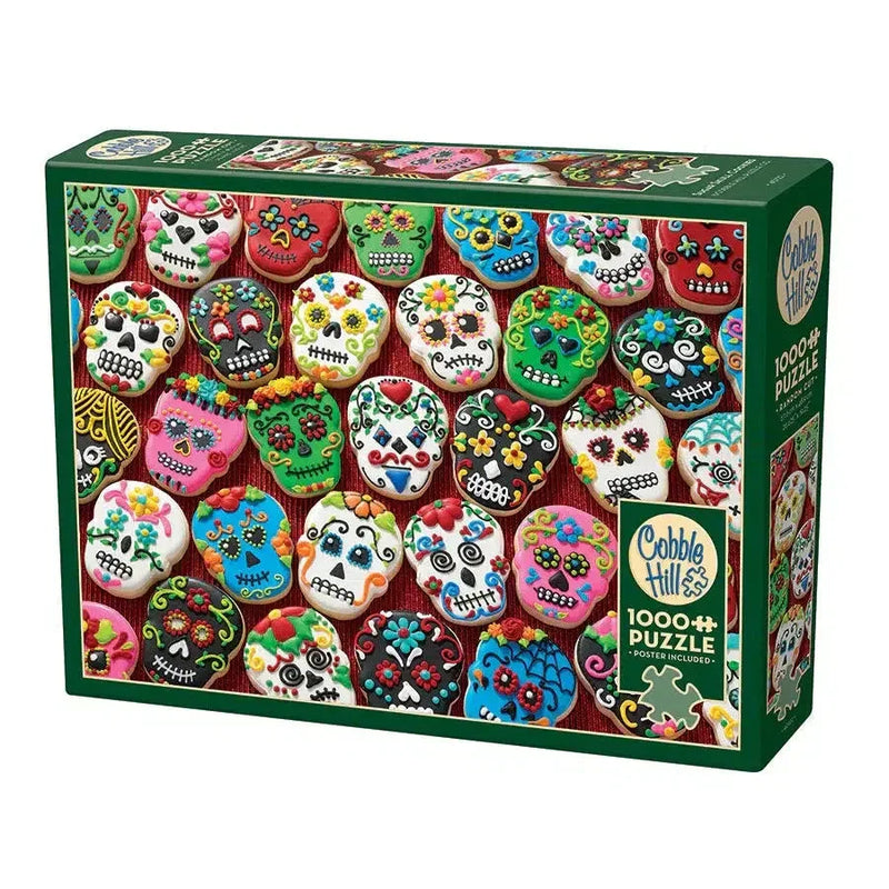 Sugar Skull Cookies 1000 Piece Jigsaw Puzzle Cobble Hill - BIG FRENCHIES