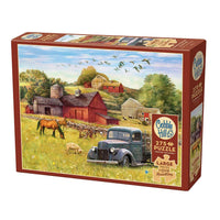 Summer Afternoon on the Farm 275 Large Piece Jigsaw Puzzle Cobble Hill