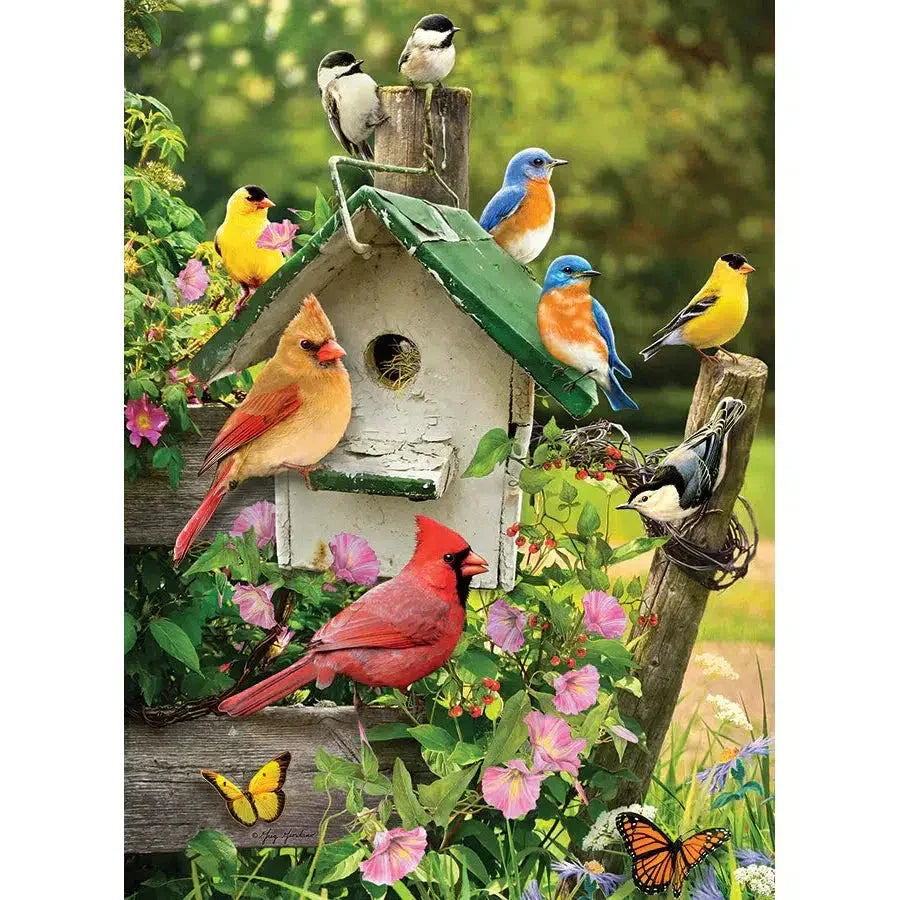 Summer Birdhouse 500 Piece Jigsaw Puzzle Cobble Hill - BIG FRENCHIES