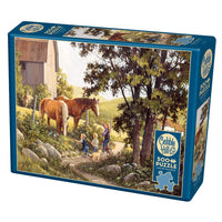 Summer Horses 500 Piece Jigsaw Puzzle Cobble Hill