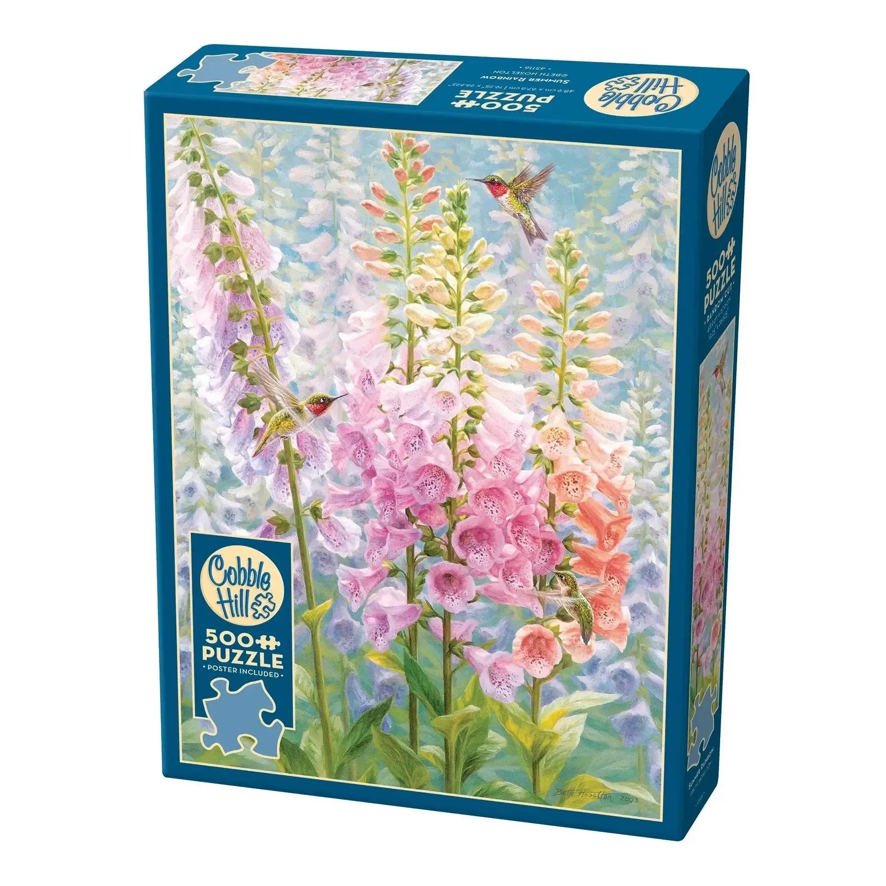 Summer Rainbow 500 Piece Jigsaw Puzzle Cobble Hill - BIG FRENCHIES