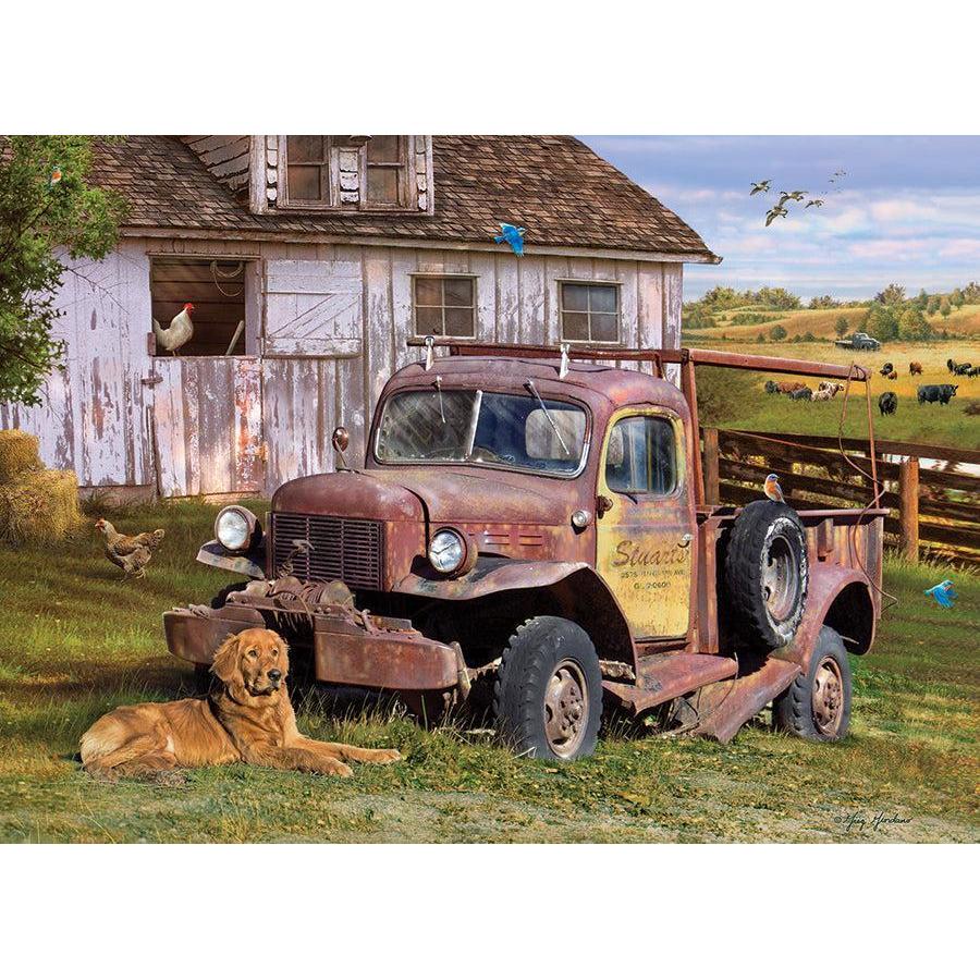 Summer Truck 1000 Piece Jigsaw Puzzle Cobble Hill
