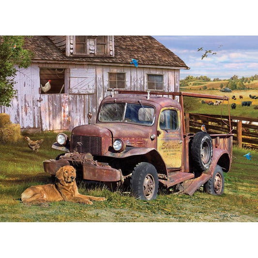 Summer Truck 1000 Piece Jigsaw Puzzle Cobble Hill