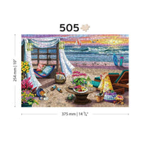 Summertime 505 Piece Wood Jigsaw Puzzle Wooden City - BIG FRENCHIES