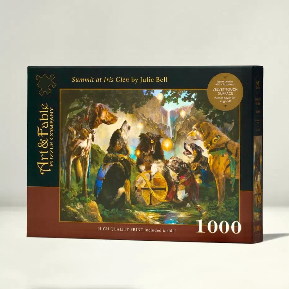 Summit at Iris Glen 1000 Piece Premium Jigsaw Puzzle Art & Fable