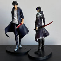 Sung Jin-Woo Anime Figure Solo Leveling Action Figurines Shadow King Desktop Collectible Display Toy