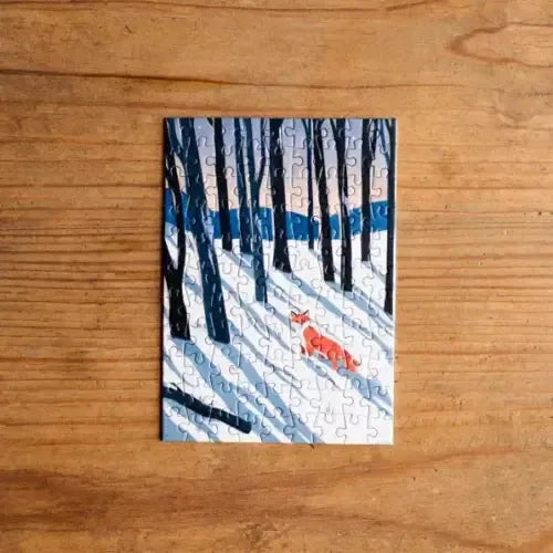 Sunset Woods 99 Piece Mini Jigsaw Puzzle Trevell