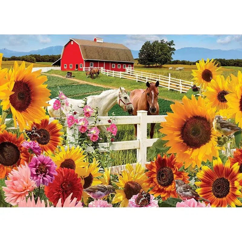Sunshine Farm 35 Piece Tray Jigsaw Puzzle Cobble Hill - BIG FRENCHIES