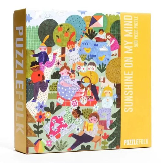 Sunshine On My Mind 500 Piece Jigsaw Puzzle PuzzleFolk - BIG FRENCHIES
