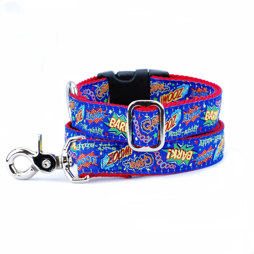 1″ Super Dog Essential Buckle Martingale Dog Collar-Pet Collars & Leashes-BIG FRENCHIES-2 Hounds Design