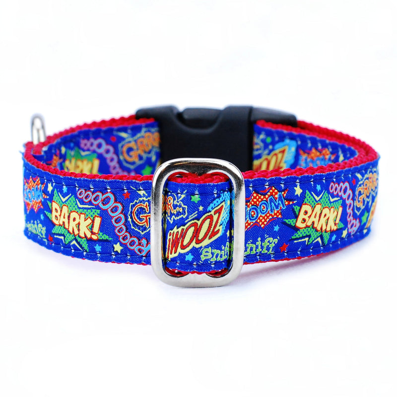 1″ Super Dog Essential Martingale Dog Collar-Pet Collars & Leashes-BIG FRENCHIES-2 Hounds Design