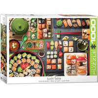 Sushi Table 1000 Piece Jigsaw Puzzle Eurographics