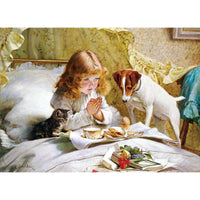 Suspense by Charles Burton Barber 1000 Piece Jigsaw Puzzle Eurographics