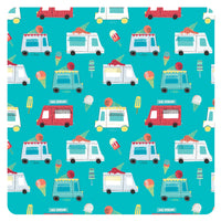 Ice Cream Truck - Waterproof Wet Bag (For mealtime, on-the-go, and more!) - BIG FRENCHIES