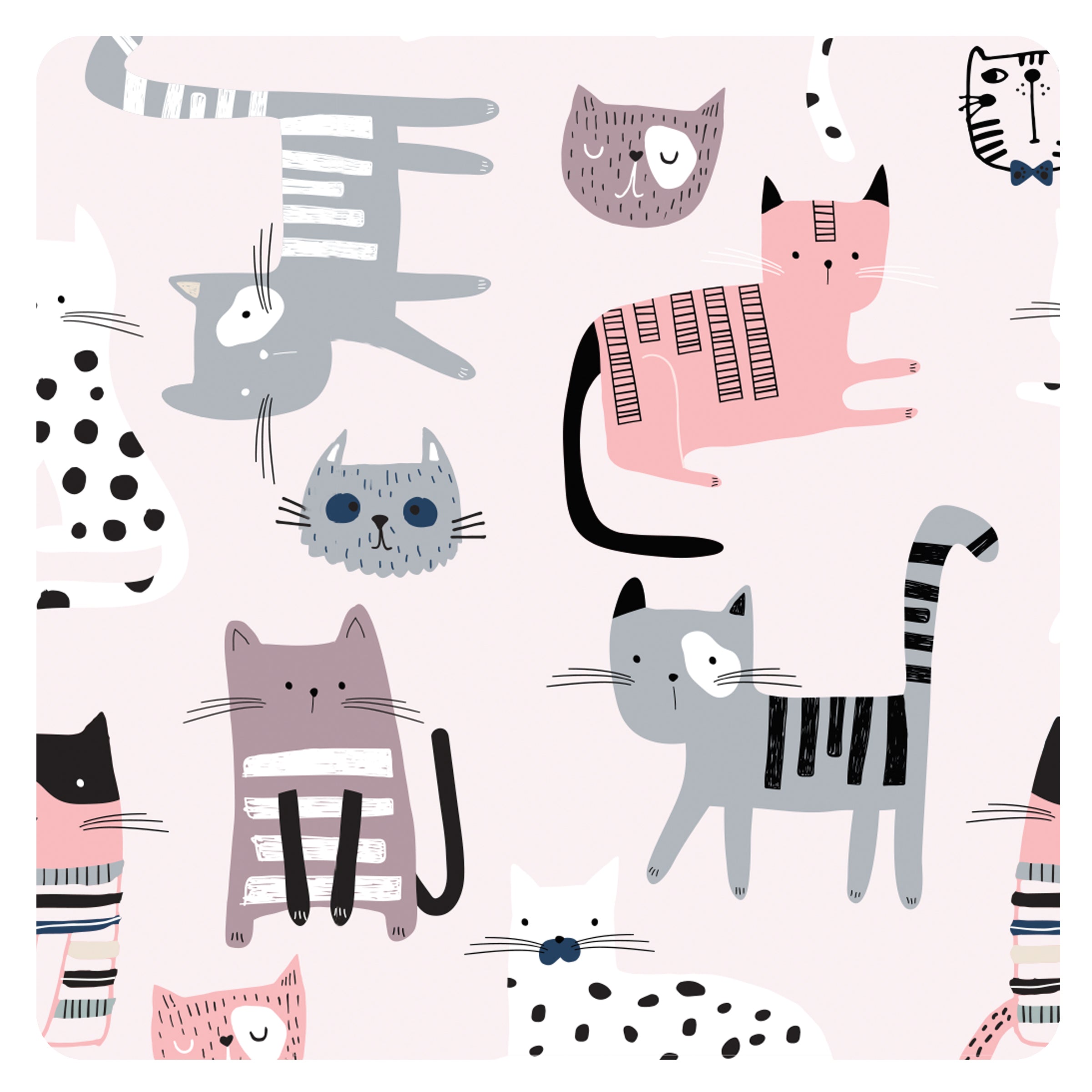 Kitty Splash Mat - A Waterproof Catch-All for Highchair Spills and More!