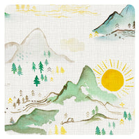 Mountain Mist Splash Mat - A Waterproof Catch-All for Highchair Spills and More! - BIG FRENCHIES