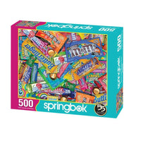 Sweet Tooth 500 Piece Jigsaw Puzzle Springbok - BIG FRENCHIES