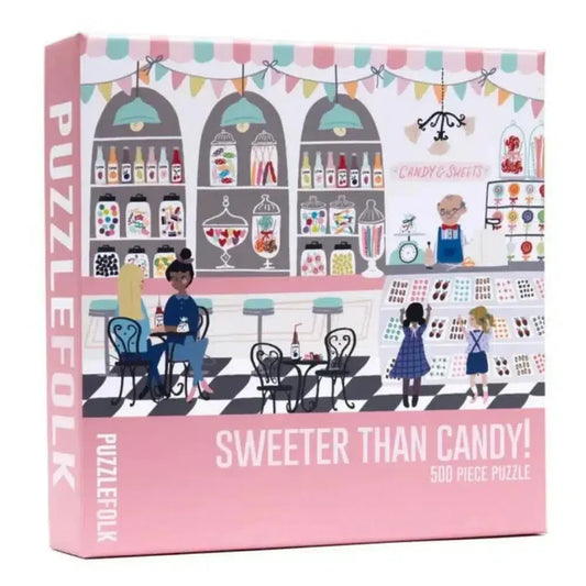 Sweeter Than Candy! 500 Piece Jigsaw Puzzle PuzzleFolk - BIG FRENCHIES