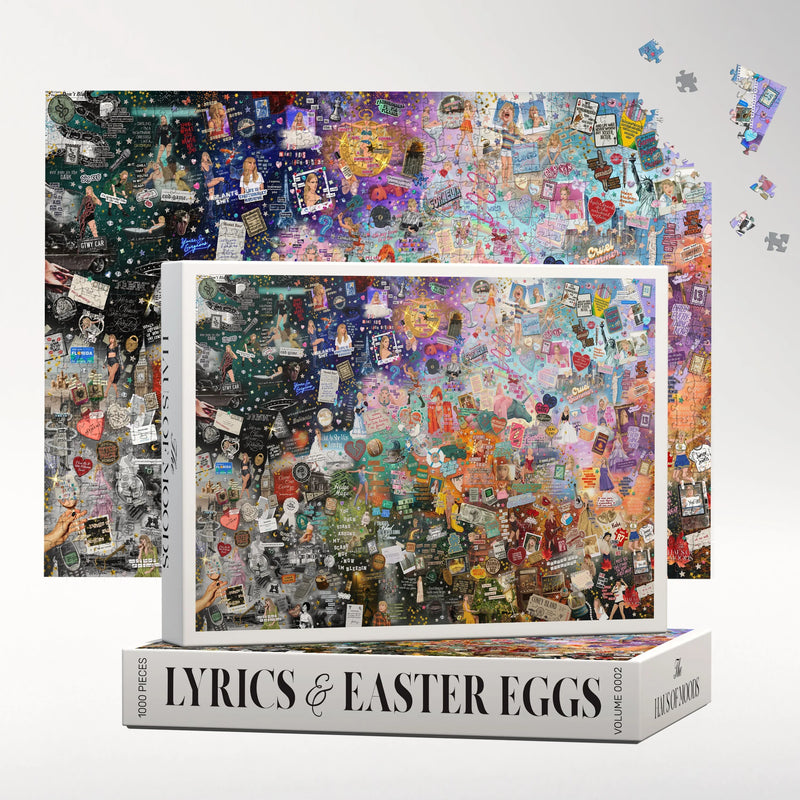 The Eras Taylor Puzzle | Lyrics & Easter Eggs Puzzle © - BIG FRENCHIES