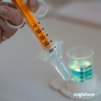 baby medicine syringe + feeder