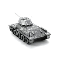 T-34 Tank 3D Steel Model Kit Metal Earth