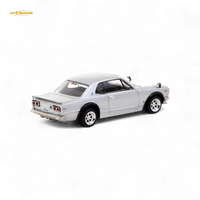 Tarmac Works Nissan Skyline 2000 GT-R Silver 1:64
