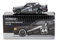 Mercedes-Benz 190 E 2.3-16 #44 Johnny Cecotto "Deutsche Tourenwagen Meisterschaft (DTM)" (1988) "Global64" Series 1/64 Diecast Model Car by Tarmac Works