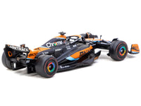 McLaren MCL60 #81 Oscar Piastri Formula One F1 "Australian GP" (2023) "Global64" Series 1/64 Diecast Model Car by Tarmac Works