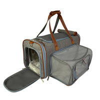 Mr. Peanut's Gold Series Big Apple XL Size Double Expandable Pet Carrier - BIG FRENCHIES