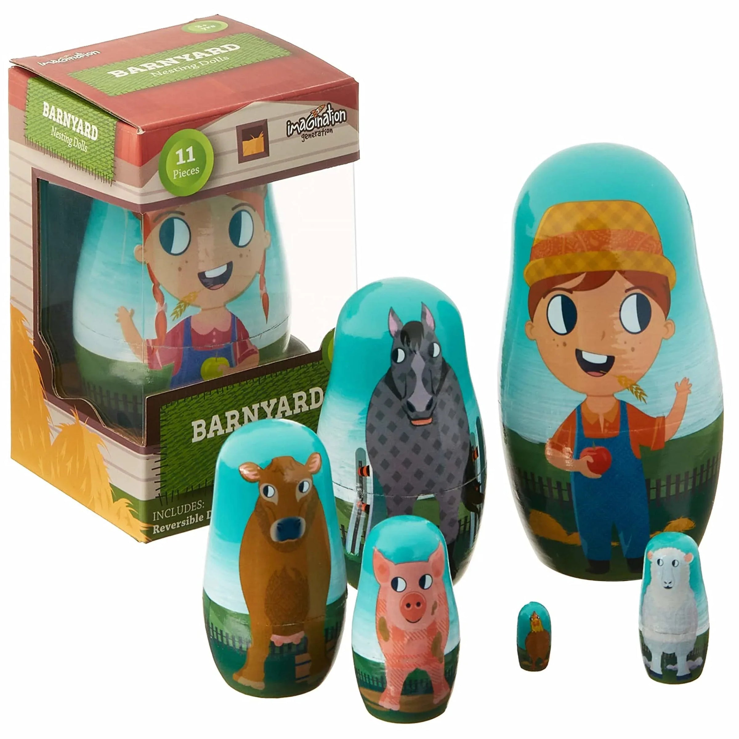 Barnyard Nesting Doll - BIG FRENCHIES