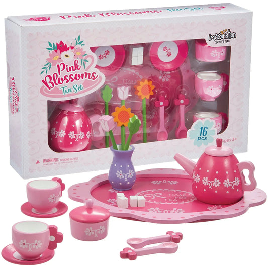 Pink Blossoms Tea Time for Two - BIG FRENCHIES