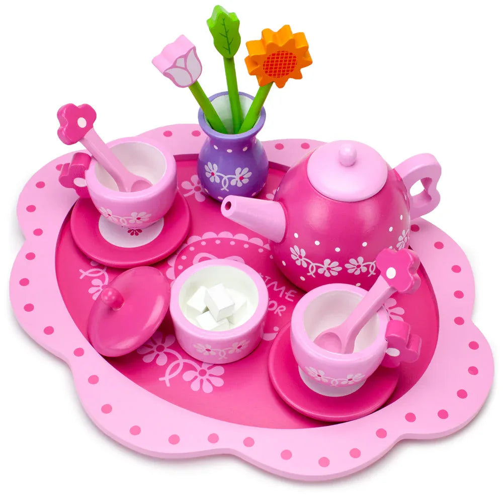 Pink Blossoms Tea Time for Two - BIG FRENCHIES