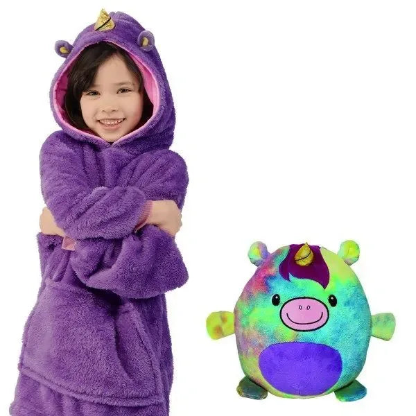 Children's Wearable Blanket Hoodie - BIG FRENCHIES